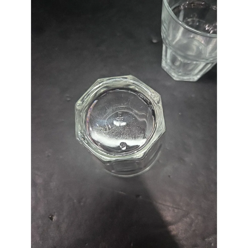 Libbey Clear Glass Tumblers. Set Of 2, 4